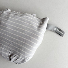 Load image into Gallery viewer, Ergo Aura Baby Wrap - grey stripes
