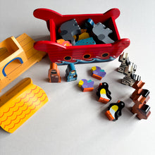 Load image into Gallery viewer, Wood Like To Play Wooden Noah's Ark