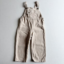 Load image into Gallery viewer, Zara Beige Dungarees - 2-3 years
