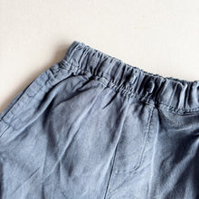 Load image into Gallery viewer, Zara Blue Linen Mix Shorts - 4 years
