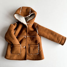 Load image into Gallery viewer, Zara Brown Seude Style Coat - 2-3 Years
