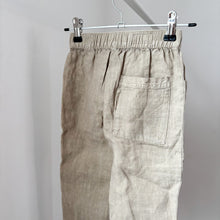 Load image into Gallery viewer, Zara Beige Linen Trousers - 4 years
