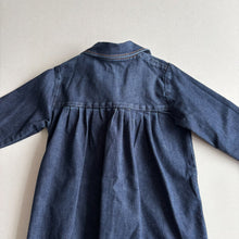 Load image into Gallery viewer, The Simple Folk Denim Button up Dress - 6-7 years
