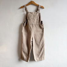 Load image into Gallery viewer, Zara Greige Dungarees - 2-3 years
