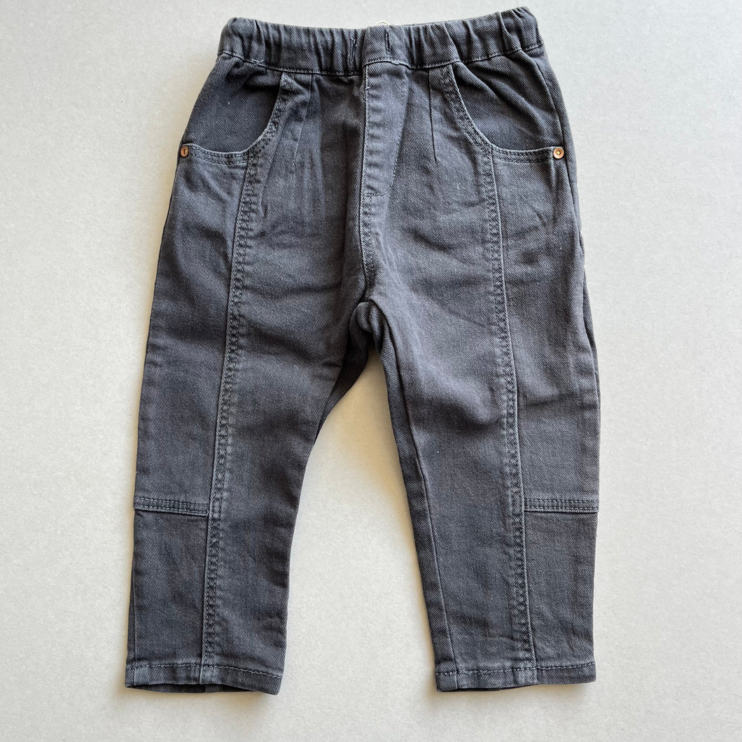 Zara Dark Grey Jeans - 18-24 months