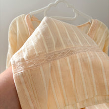 Load image into Gallery viewer, FAUNE Peach Stripe Dress - 6-8 years
