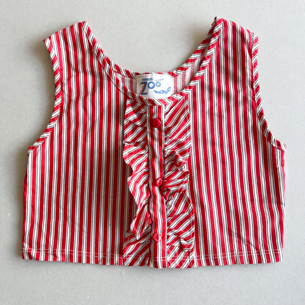 Vintage Tesco Zoo Club Top - 2-4 years