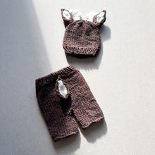 Load image into Gallery viewer, Handknit Fawn Set - newborn+
