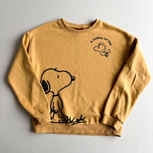 Load image into Gallery viewer, Mustard Snoopy Sweater - 6-7 Years
