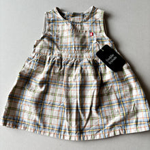 Load image into Gallery viewer, Tex Plaid Dress - 12 months
