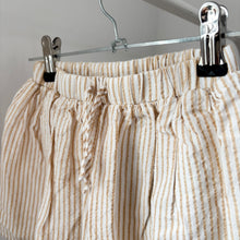 Load image into Gallery viewer, Lil' Atelier Beige Stripe Skirt - 3-4 years
