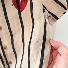 Load image into Gallery viewer, Jelly Mallow Stripe Linen Shirt - 4-5 years
