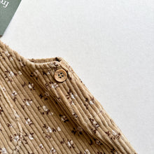 Load image into Gallery viewer, Zara Floral Cord Dungarees - 18-24 months
