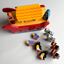 Load image into Gallery viewer, Wood Like To Play Wooden Noah's Ark
