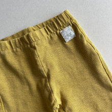 Load image into Gallery viewer, Zara Mustard Stripe Leggings - 3-4 years
