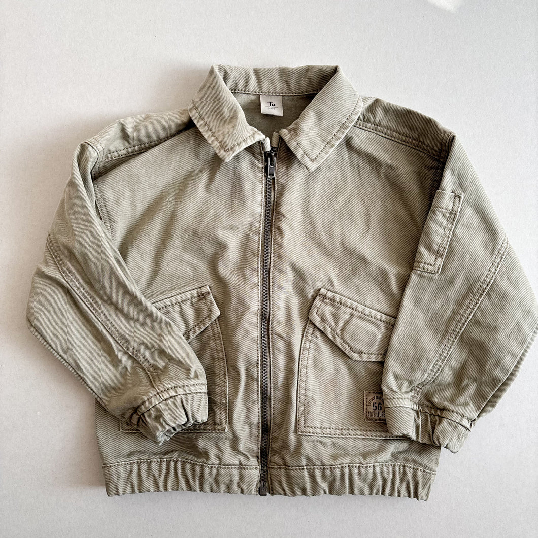 TU Green Chore Jacket - 1-2 years