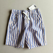 Load image into Gallery viewer, H&amp;M Stripe Shorts - 5-6 years (BNWT)
