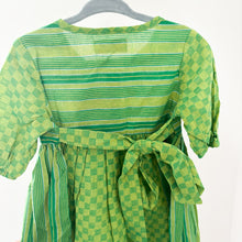 Load image into Gallery viewer, Fabindia Green Short Sleeve Dress - 2-3 years (BNWT)
