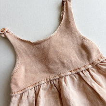 Load image into Gallery viewer, Mango Light brown Strappy Dress - 12-18 months
