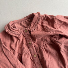 Load image into Gallery viewer, Tu Pink Needlecord Top - 9-12 Months
