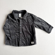 Load image into Gallery viewer, H&amp;M Grey Cord Jacket - 6-9 Months
