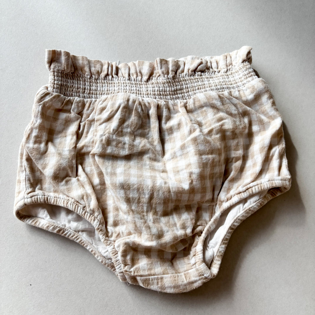 Billie Fraiers Gingham Bloomers - 9-12 months