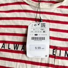 Load image into Gallery viewer, Zara On Top Of The World Striped Top - 8 Years - BNWT
