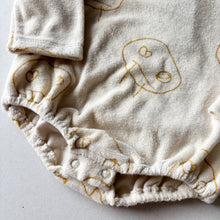 Load image into Gallery viewer, Another Fox Towelling Romper - 6-9 months
