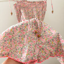 Load image into Gallery viewer, Sunuva Pink Floral Playsuit - 7-8 years
