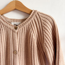 Load image into Gallery viewer, The LaLa Korean Brown Ribbed Romper Knit - 1-2 years
