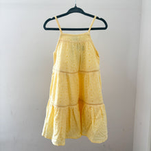 Load image into Gallery viewer, HOP Yellow Emborideree Anglaise Dress - BNWT - 3-4 years
