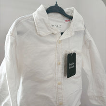Load image into Gallery viewer, Zara Cream Cotton Overshirt - 2-3 years
