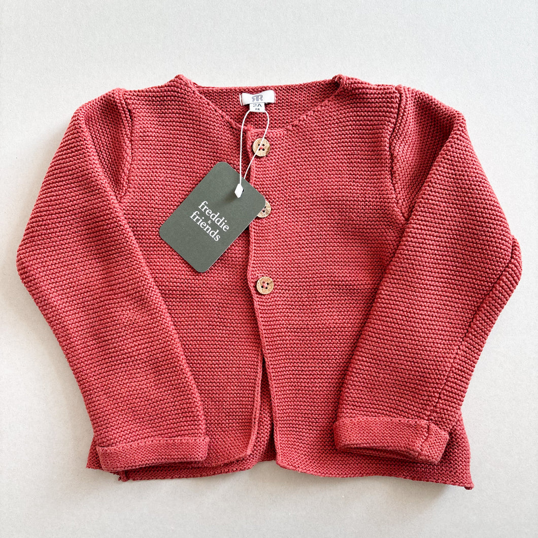 La Redoute Rust Cardigan - 2 years