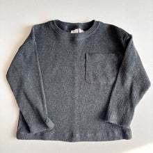 Load image into Gallery viewer, Zara Grey Ribbed Jumper - 4 years
