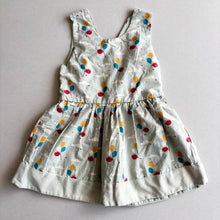 Load image into Gallery viewer, Little Green Radicals Balloon Dress - 1-2 years
