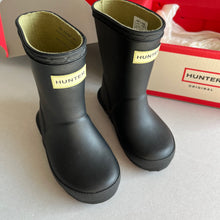 Load image into Gallery viewer, Hunter Black Wellies - UK4 (BNIB)
