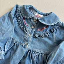 Load image into Gallery viewer, Vintage Denim Dress - 2-3 years
