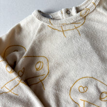Load image into Gallery viewer, Another Fox Towelling Romper - 6-9 months
