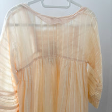 Load image into Gallery viewer, FAUNE Peach Stripe Dress - 6-8 years
