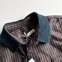 Load image into Gallery viewer, Zara Brown Wool Shirt - 7 Years - BNWT
