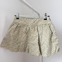 Load image into Gallery viewer, Little Cotton Clothes Green Floral Cullotte Shorts - 6-7 years
