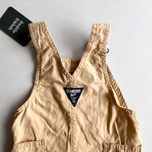 Load image into Gallery viewer, Oshkosh Beige Dungarees - 12 months
