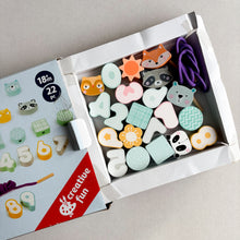 Load image into Gallery viewer, Small Foot Wooden Pastel Threading Game
