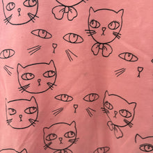 Load image into Gallery viewer, Mini Rodini Pink Cat T-Shirt - 7-8 years
