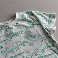 Load image into Gallery viewer, M&amp;S Iguana/Chameleon T-Shirt - 3-4 years
