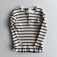 Load image into Gallery viewer, H&amp;M Ribbed Henley Top - 2-3 years
