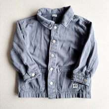 Load image into Gallery viewer, H&amp;M Blue Denim Overshirt - 2-3 years
