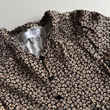 Load image into Gallery viewer, Zara Brown Floral Dress - 6 Years
