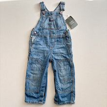 Load image into Gallery viewer, Oshkosh Denim Dungarees - 24 months
