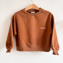 Load image into Gallery viewer, Zara Brown 'Think' Sweater - 2-3 years
